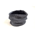 Meriinovoodriga mustriline torusall