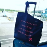 Tumesinine kott Travelling